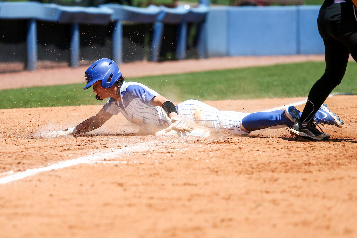 Kayla Kowalik.

Kentucky defeats Mississippi State 9-5.

Photo by Sarah Caputi | UK Athletics