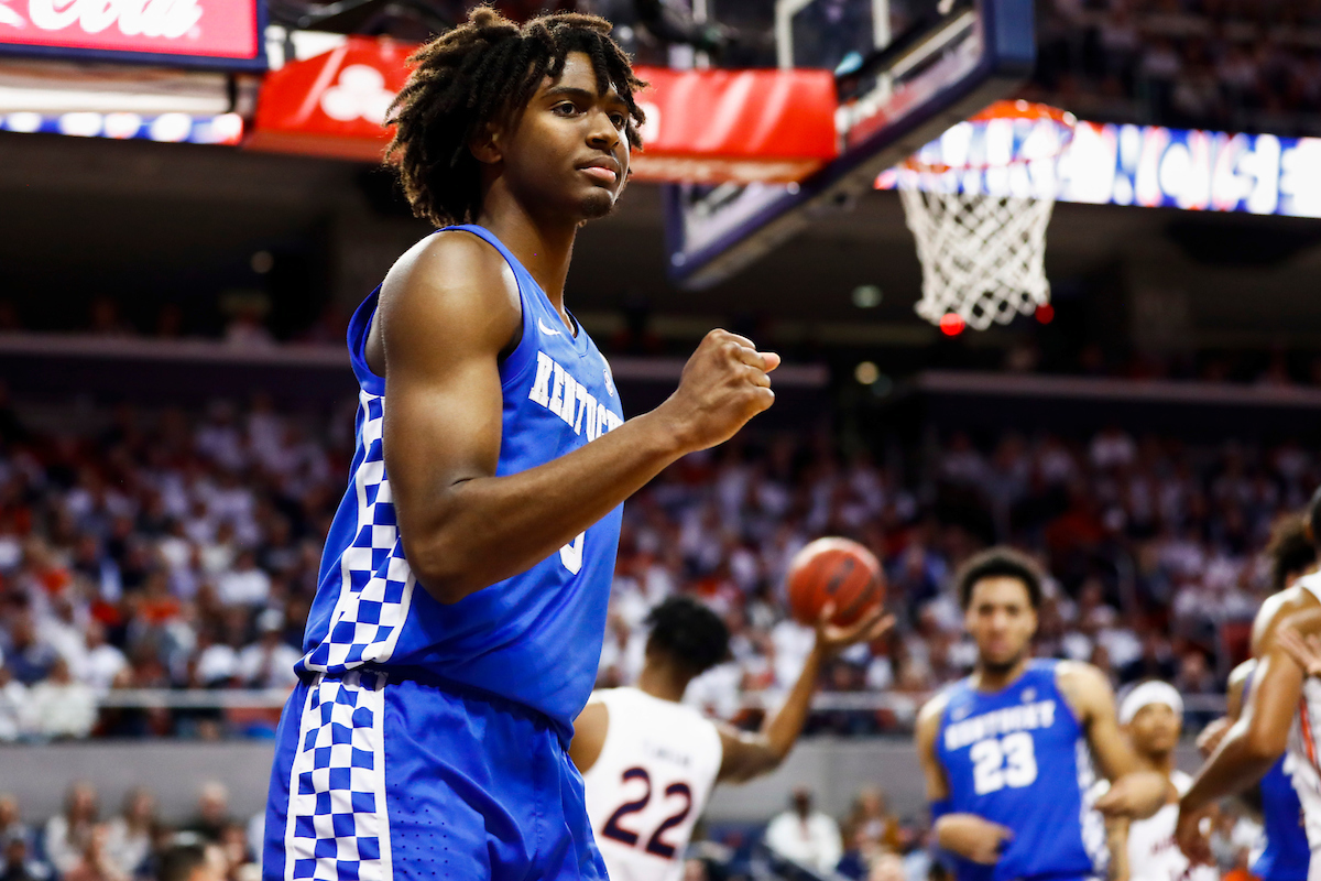 Tyrese Maxey.

Kentucky falls to Auburn 75-66.

Photo by Chet White | UK Athletics