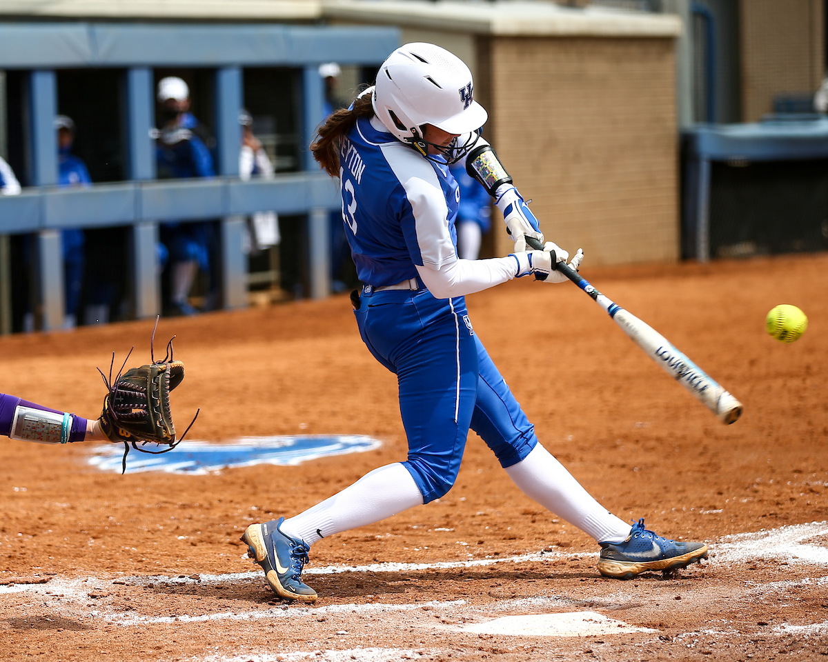 Mallory Peyton. 

Kentucky loses to LSU 10-7. 

Photo by Eddie Justice | UK Athletics
