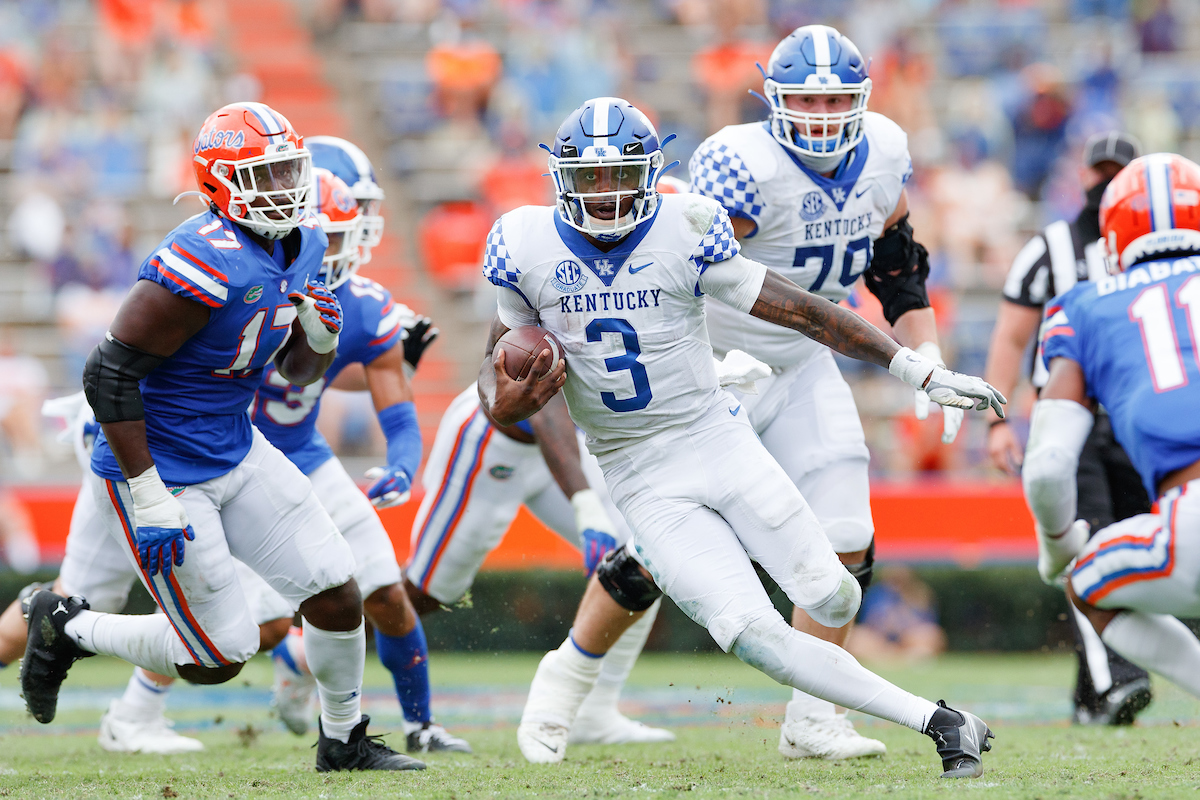 TERRY WILSON.

Kentucky falls to Florida, 34-10.

Photo by Elliott Hess | UK Athletics