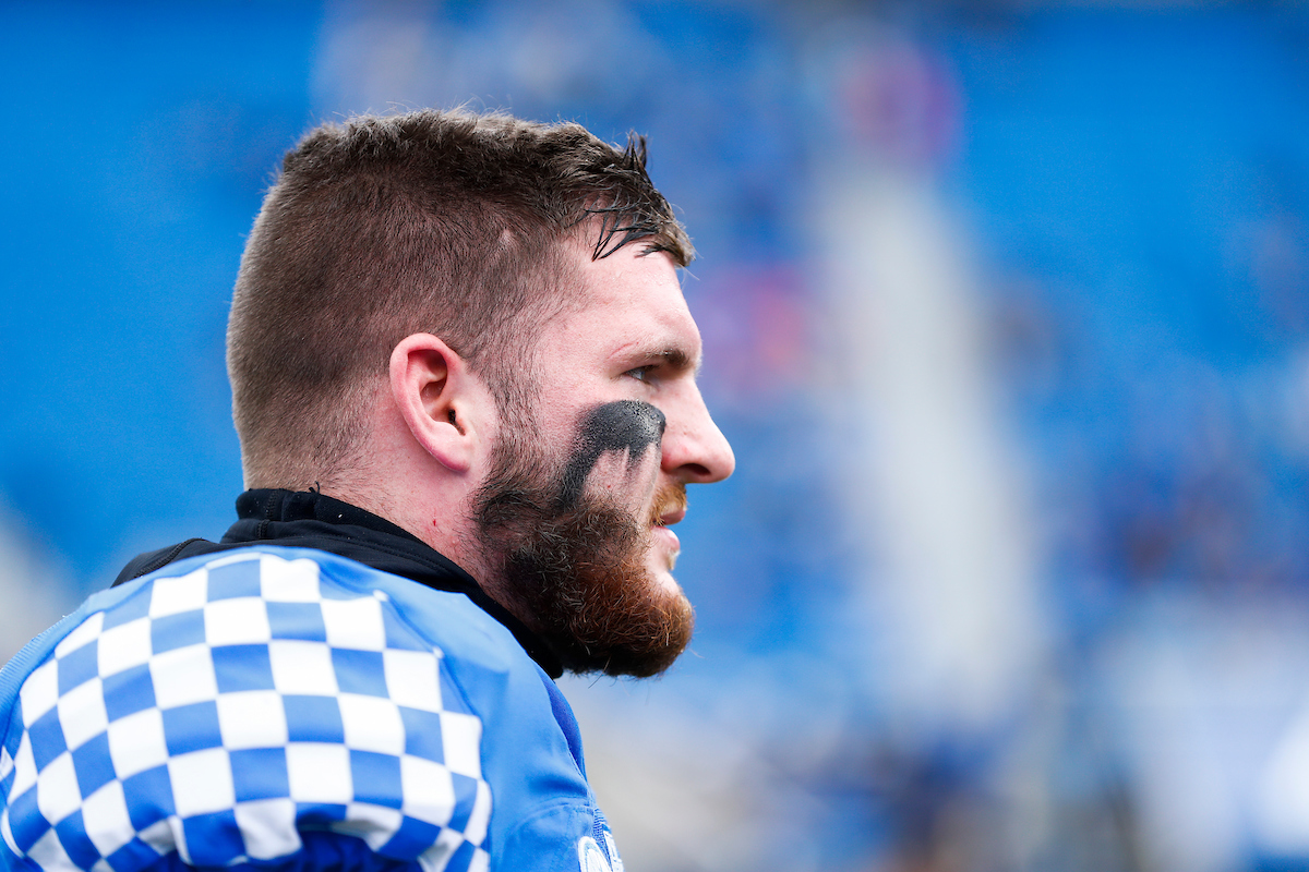 CJ Conrad.

UK football beats MTSU 34-23 on Senior Day at Kroger Field.

Photo by Chet White | UK Athletics