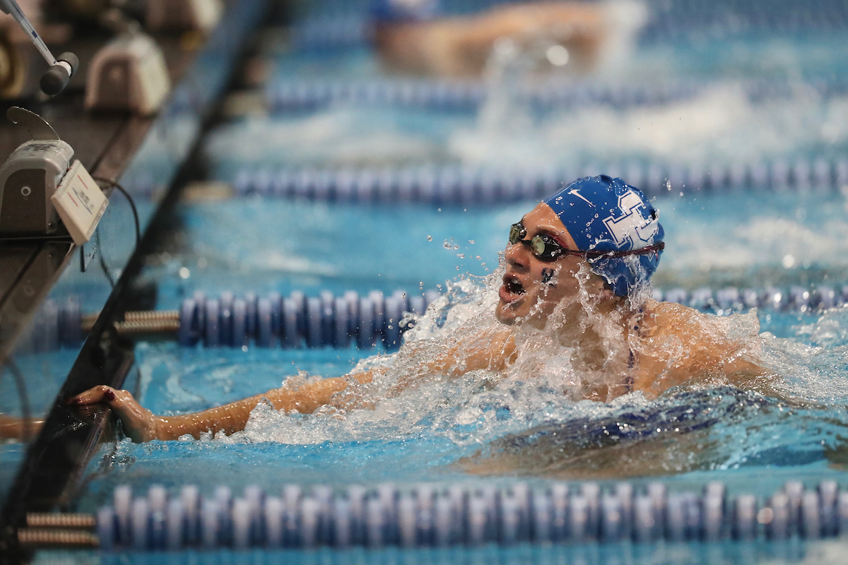 Bailey Bonnett.

Kentucky Swim & Dive vs. Indiana & Notre Dame.

Photo by Noah J. Richter | UK Athletics