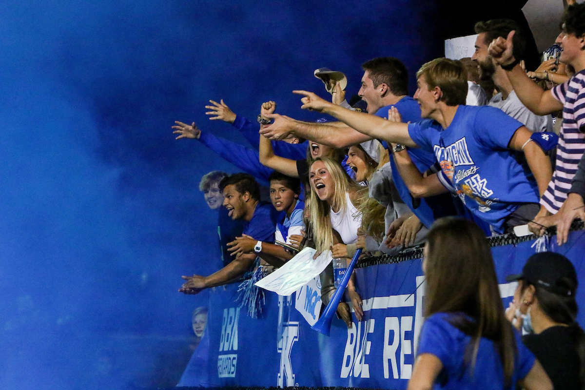 Student Section.Kentucky beats Notre Dame 1 - 0.Photo by Sarah Caputi | UK Athletics