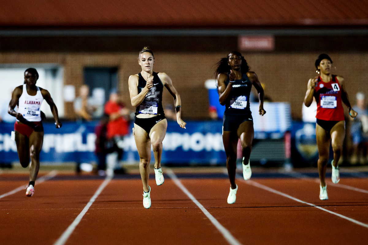 Abby Steiner.

SEC Outdoor Track and Field Championships Day 1.

Photo by Elliott Hess | UK Athletics