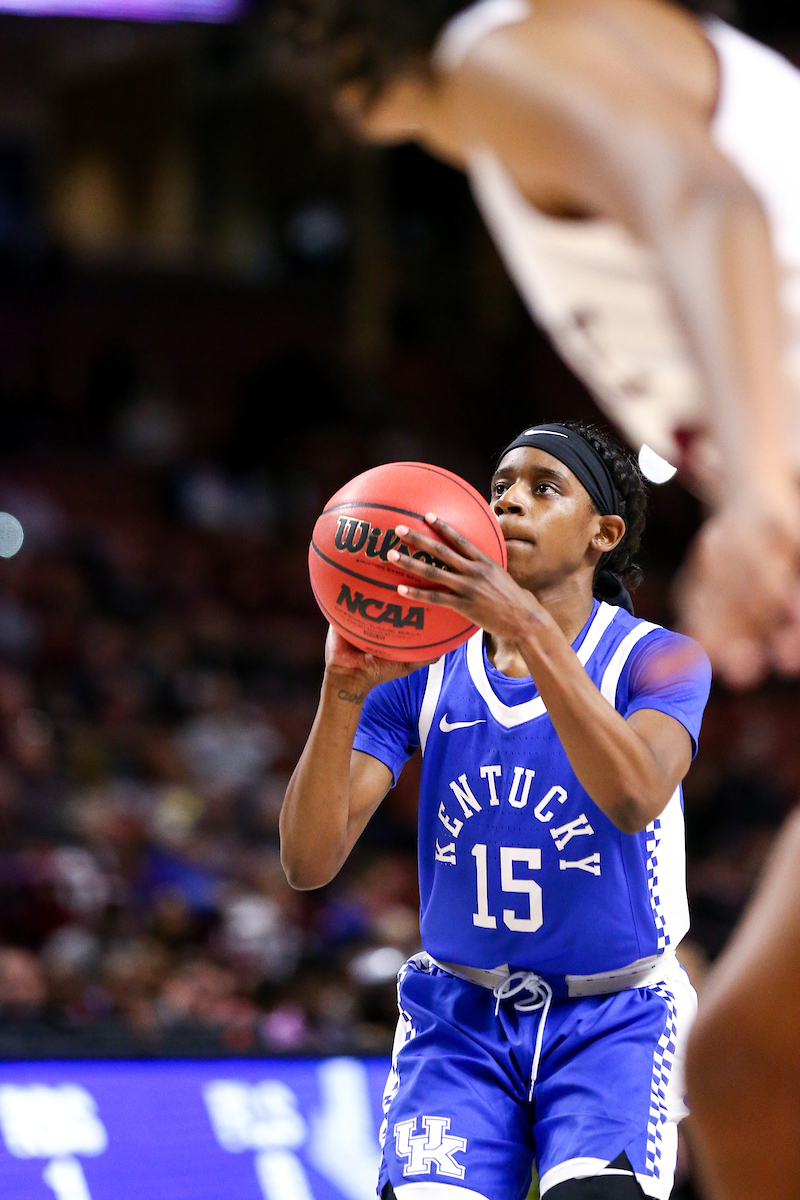 Chasity Patterson. 

Kentucky falls to Mississippi State 77-59.

Photo by Eddie Justice | UK Athletics