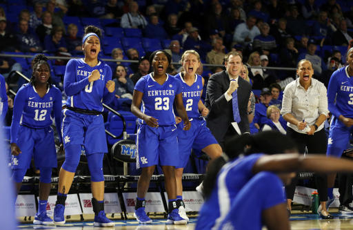 Celebration
UK falls to MTSU at Murphy Arena on Thursday, December 28, 2017. 

Photo Britney Howard | Staff