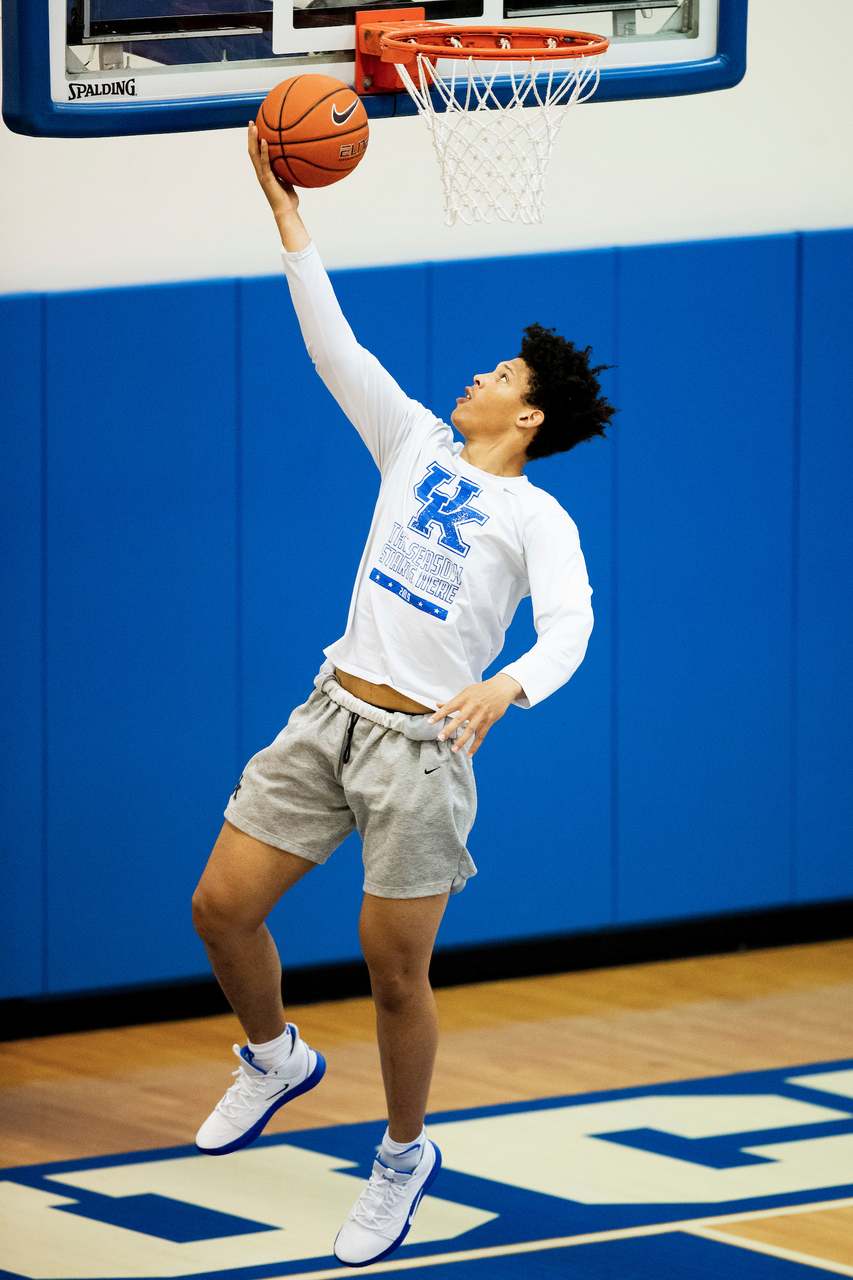 Zan Payne.

Kentucky menâ??s basketball workouts.

Photo by Chet White | UK Athletics