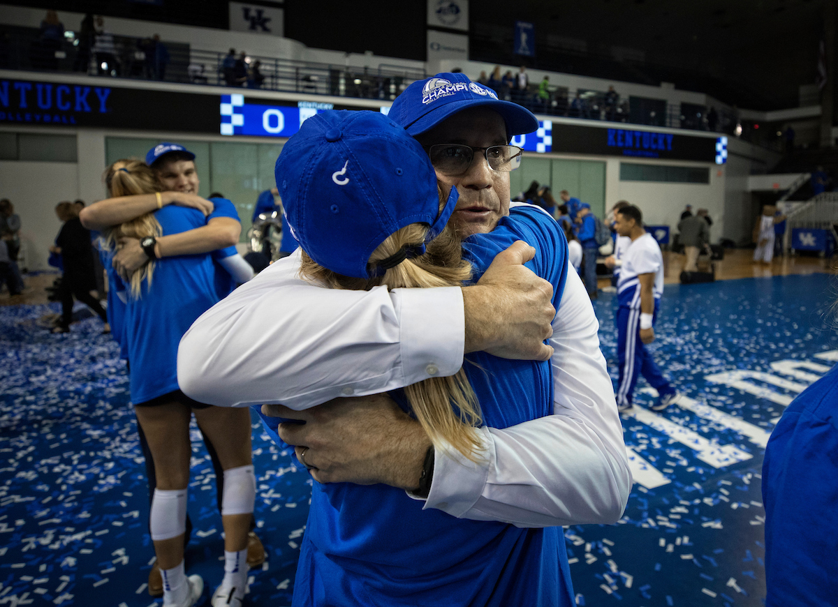 as Kentucky defeated  Auburn 3-0 on November 24, 2018.  Photo by Mark Cornelison | UKphoto