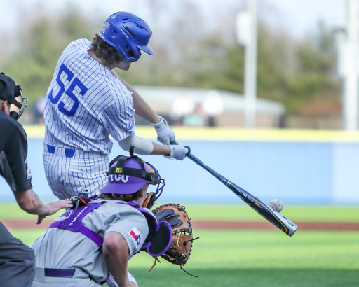 Adam Fogel.

Kentucky loses to TCU 8-12.

Photo by Sarah Caputi | UK Athletics