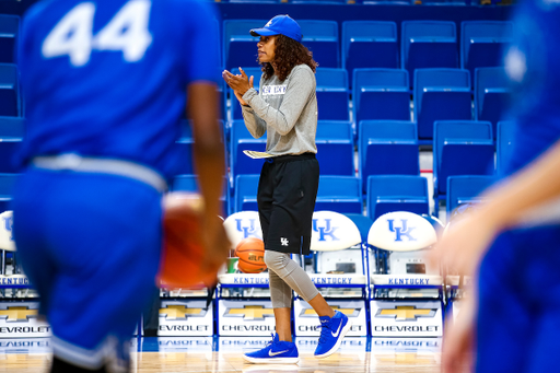 Kyra Elzy.

Kentucky Women’s Basketball Depaul Shootaround.

Photo by Eddie Justice | UK Athletics