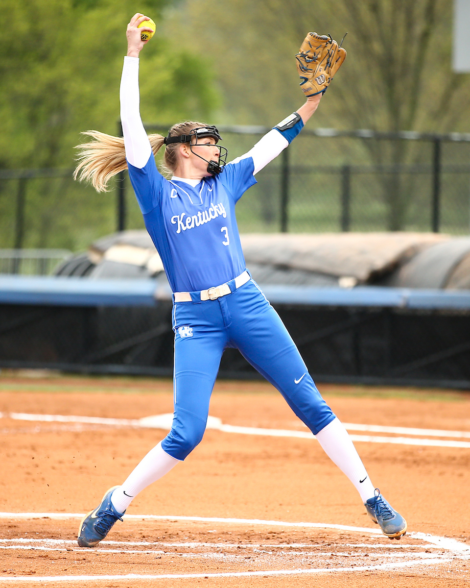 Grace Baalman. 

Kentucky loses to LSU 10-7. 

Photo by Eddie Justice | UK Athletics