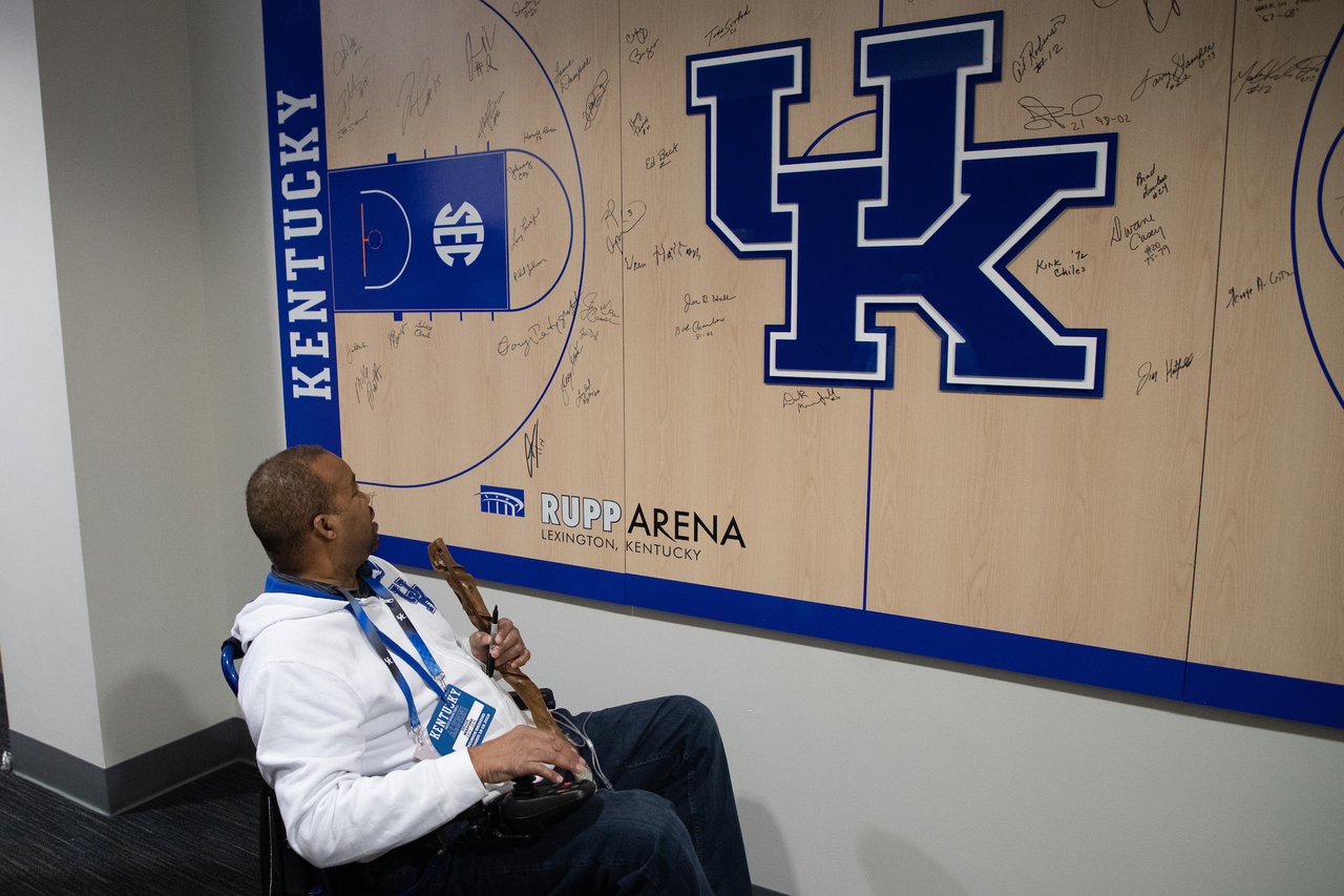 Reggie Warford

Men's Basketball Reunion Weekend.  Photo by Mark Mahan