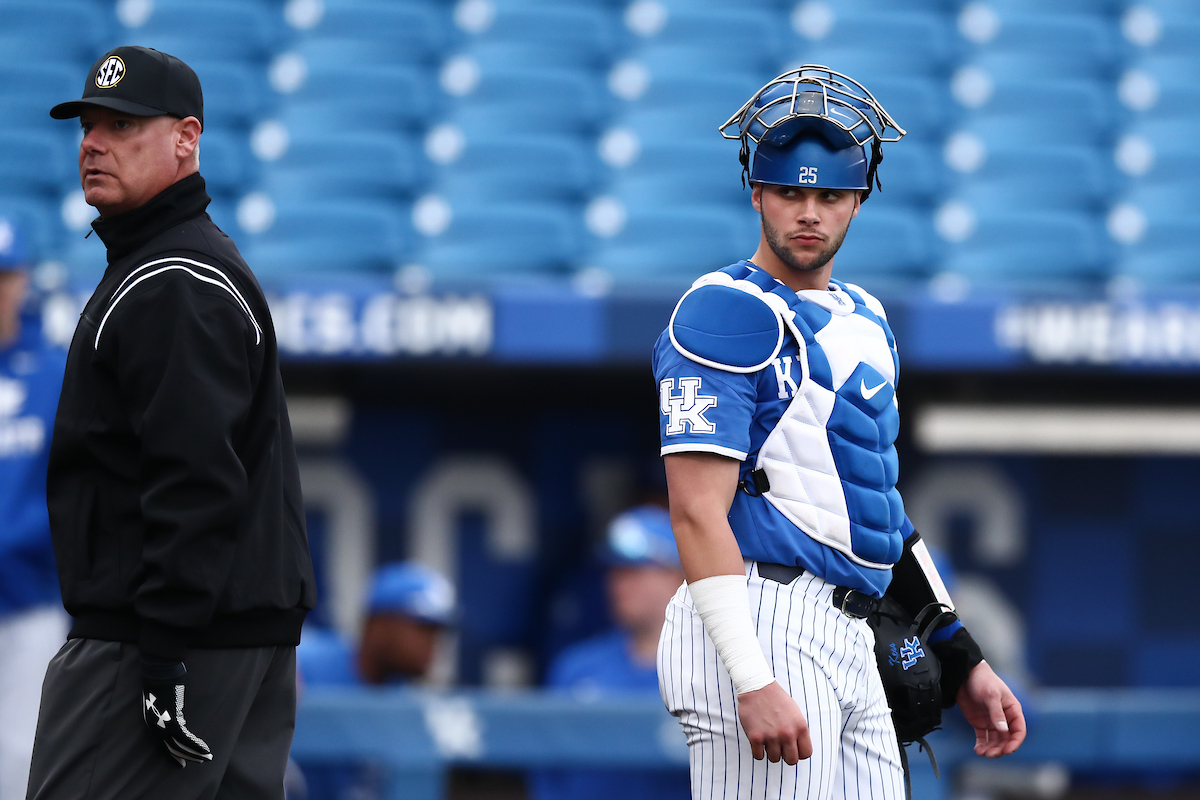 COLTYN KESSLER.

Kentucky beat Western Kentucky 10-4.

Photo by Elliott Hess | UK Athletics