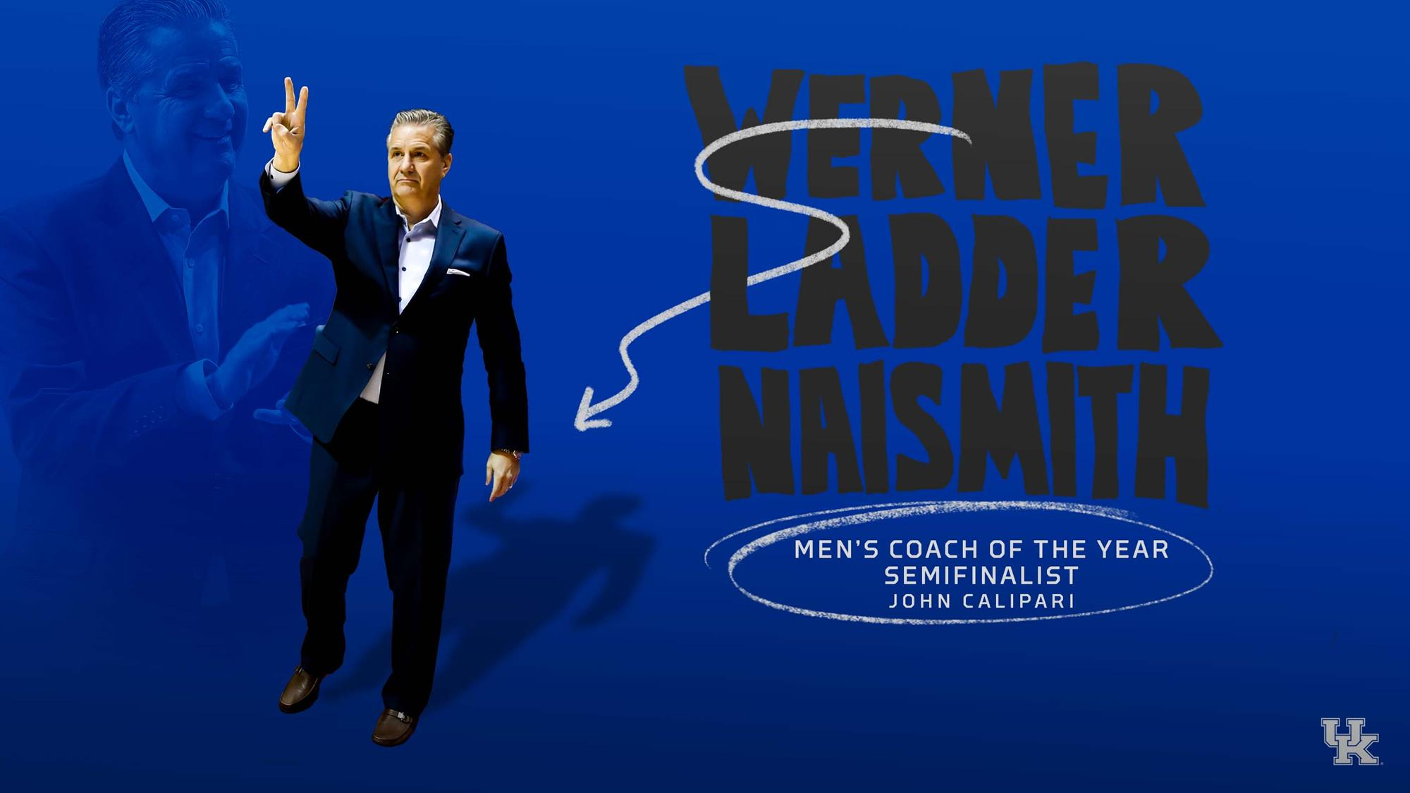 John Calipari Named a Naismith Coach of the Year Semifinalist