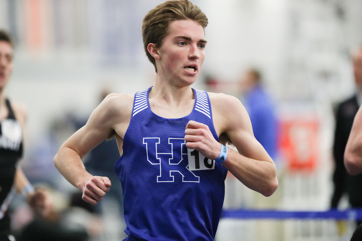 Tanner Dowdy.

The University of Kentucky Track and Field Team hosts the Kentucky Invitational on Saturday, January 13, 2018 at Nutter Field House. 

Photo by Elliott Hess | UK Athletics