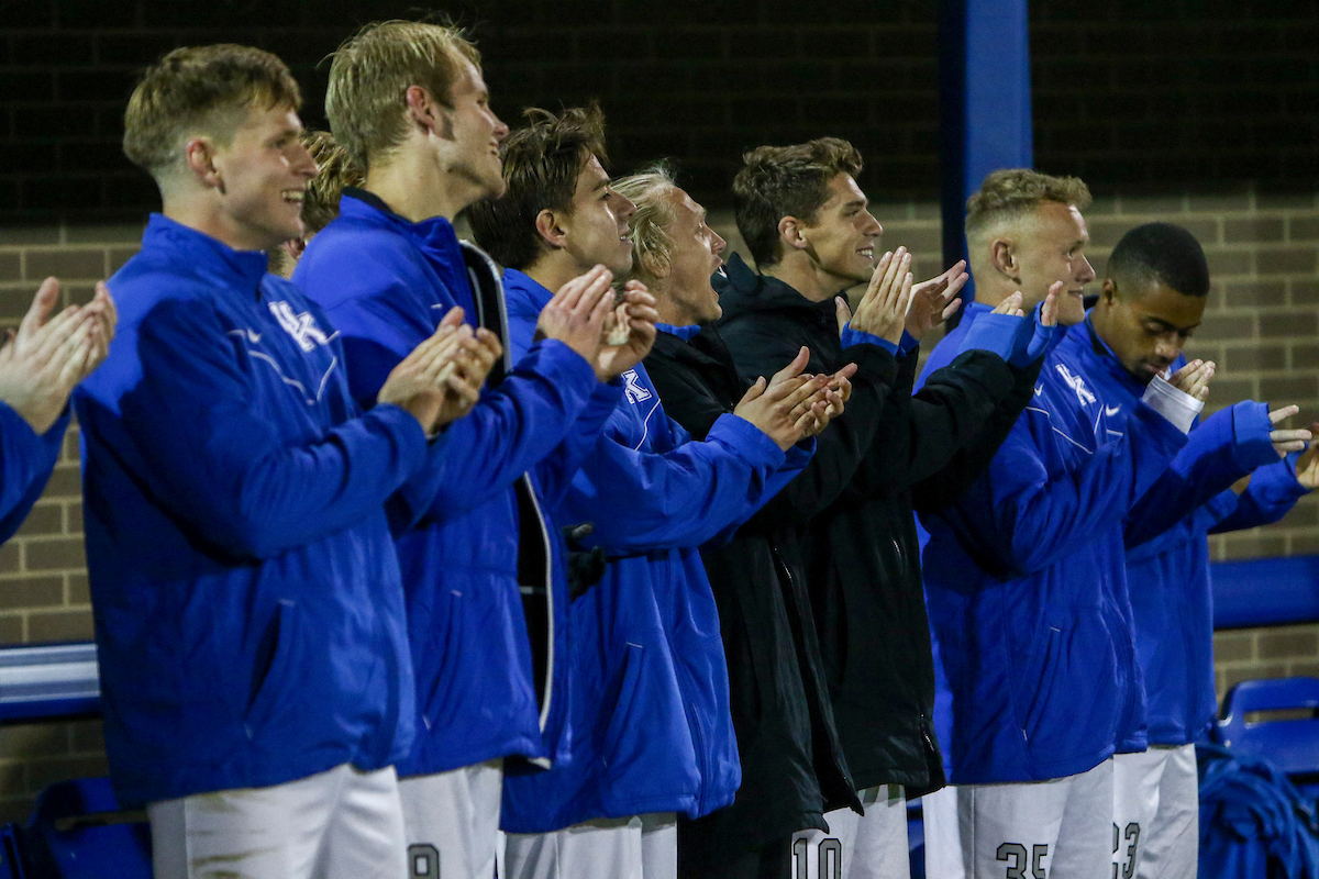 Team.

Kentucky Men's Soccer Senior Night.

Photo by Sarah Caputi | UK Athletics