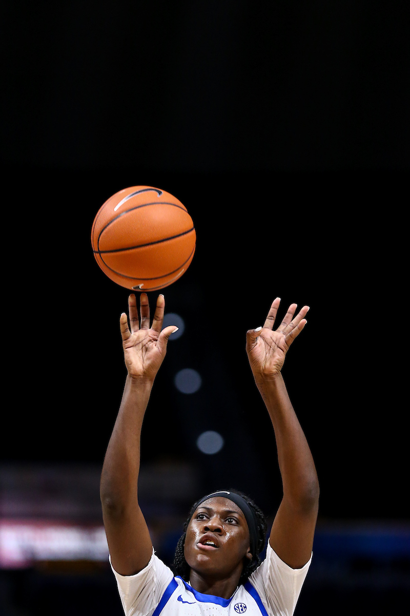 Rhyne Howard. 

Kentucky falls to LSU 65-59. 

Photo by Eddie Justice | UK Athletics