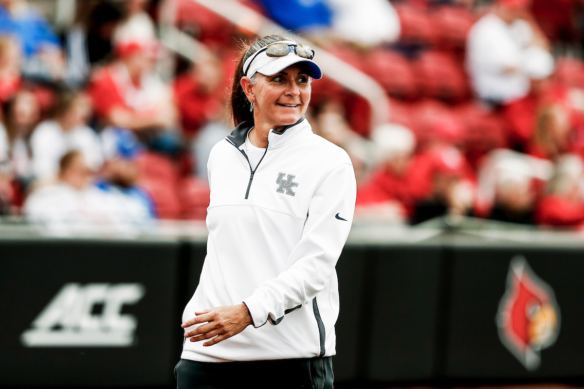 Rachel Lawson.

Kentucky beat Louisville 9-0.

Photos by Chet White | UK Athletics