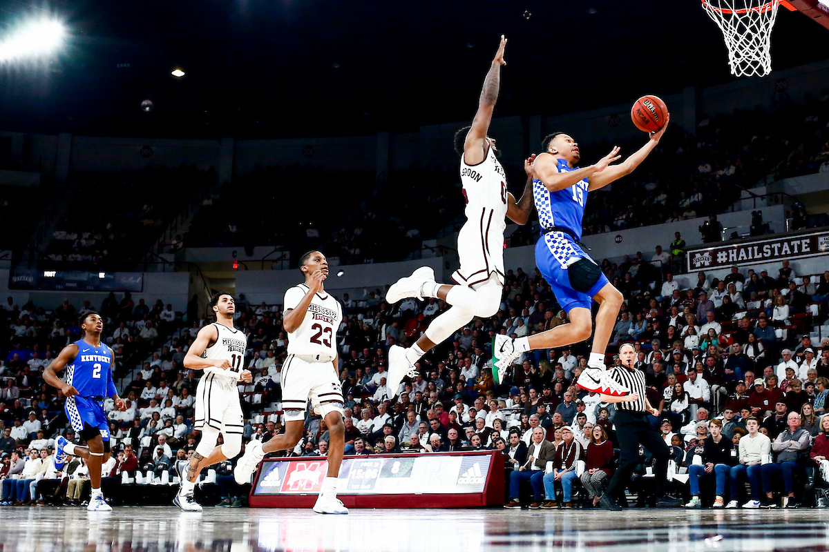 Jemarl Baker.

Kentucky beat Mississippi State 71-67 at Humphrey Coliseum in Starkville, MS.

Photo by Chet White | UK Athletics