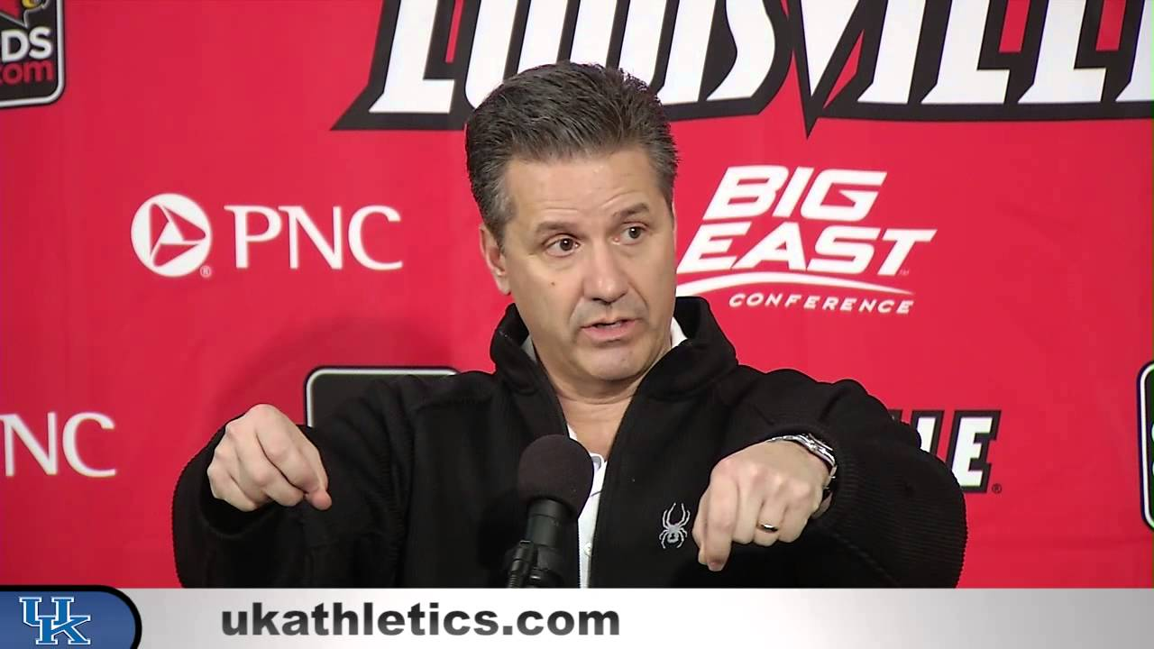 Kentucky Wildcats TV: Coach Calipari Louisville Postgame