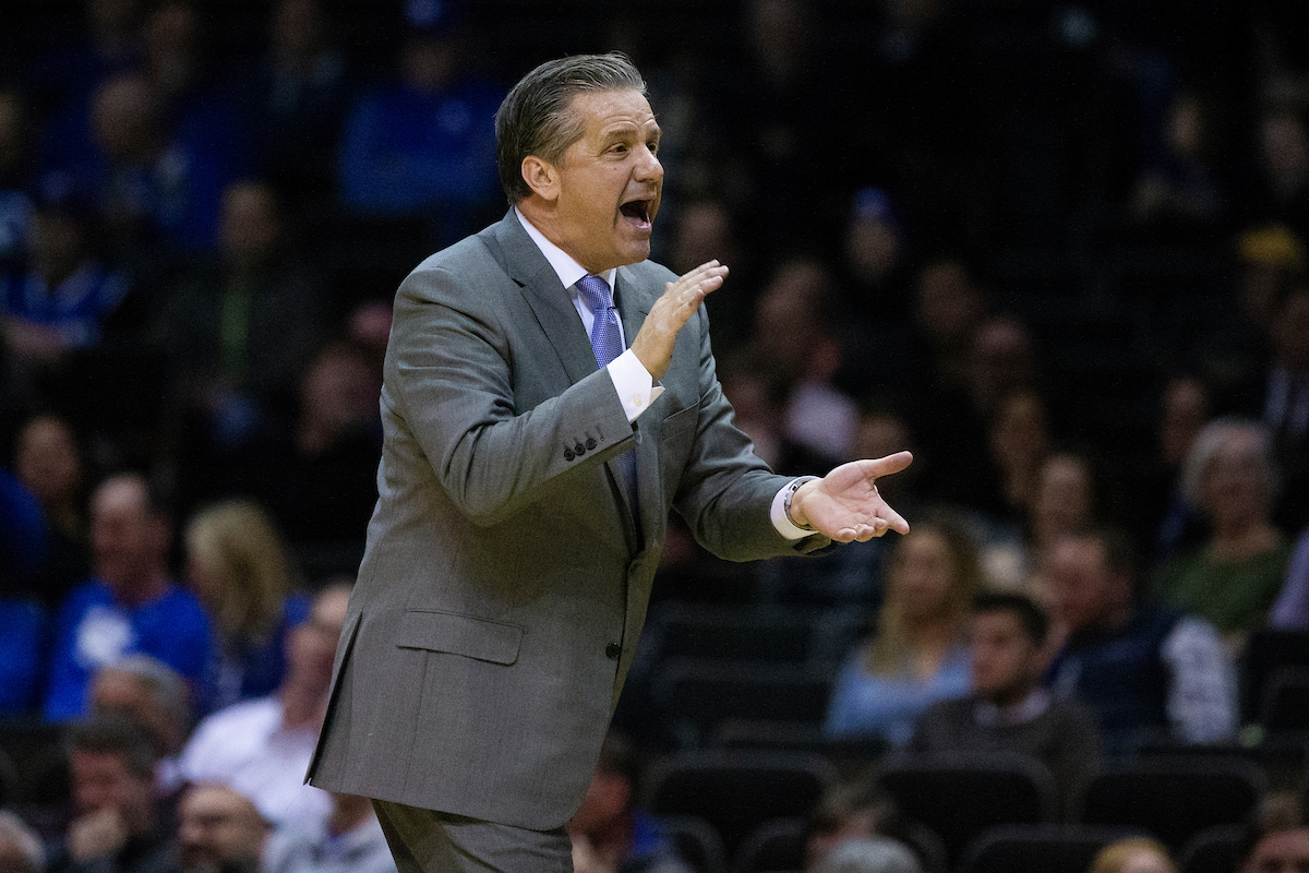 John Calipari.

Kentucky beat Vanderbilt 87-52 on Tuesday, January 29, 2019, at Memorial Gym in Nashville, TN.

Photo by Chet White| UK Athletics