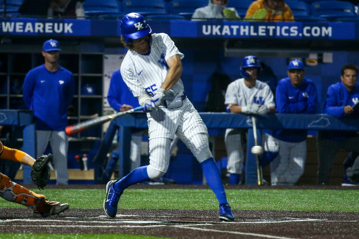 Adam Fogel.

Kentucky beats Tennessee 5-2.

Photo by Sarah Caputi | UK Athletics