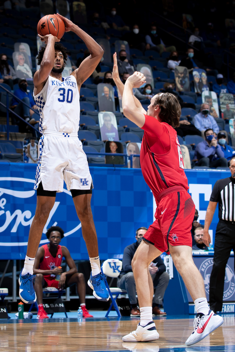 Olivier Sarr.

Kentucky falls to Richmond, 76-64.

Photo by Chet White | UK Athletics