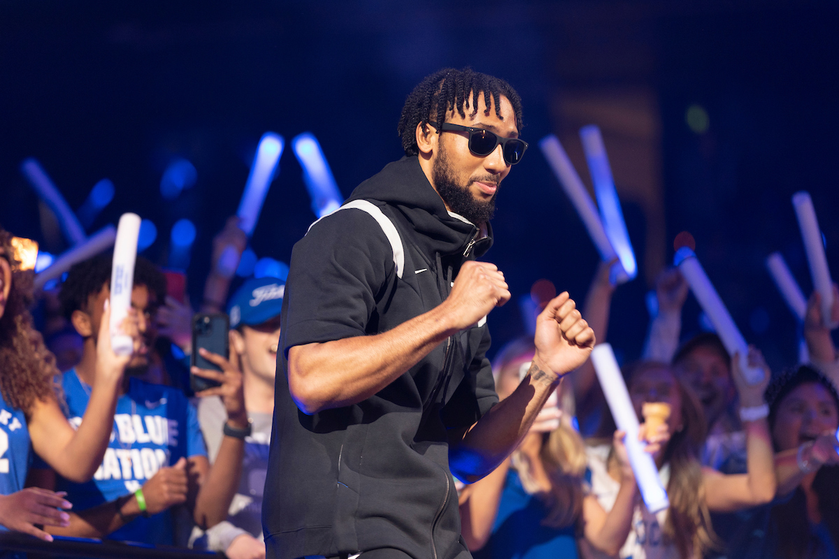 Davion Mintz.

Big Blue Madness.

Photo by Grant Lee | UK Athletics