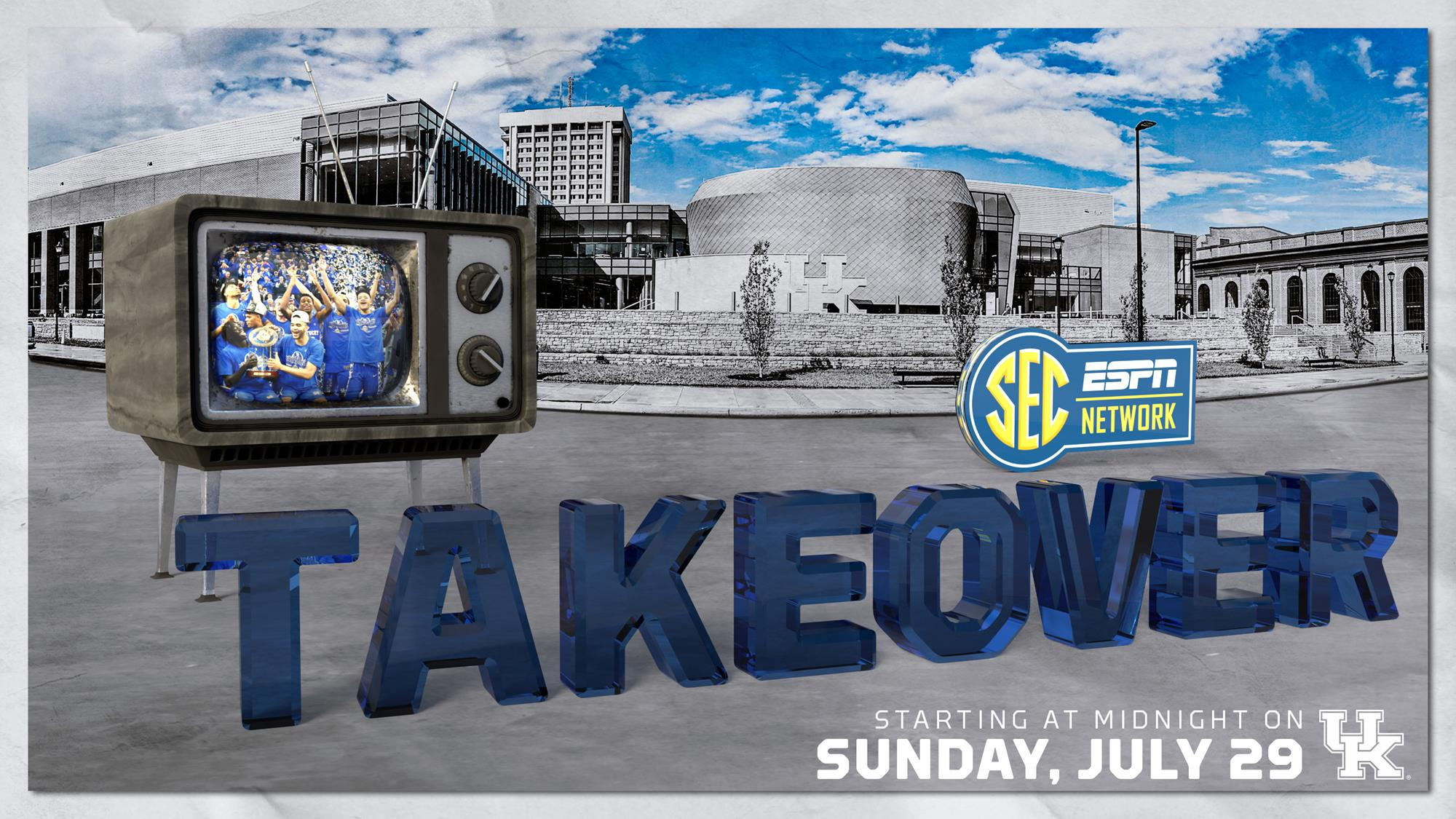 UK Athletics to Take Over SEC Network on July 29