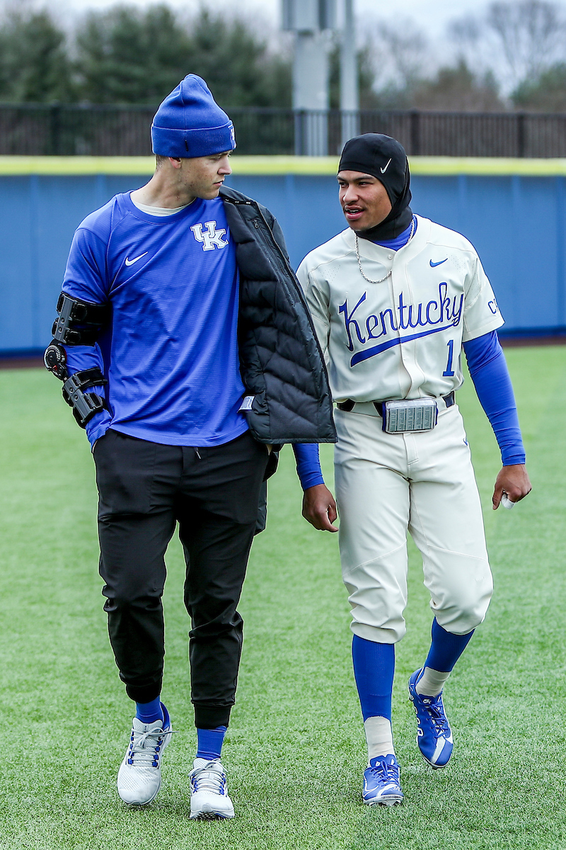 Cole Stupp and Daniel Harris IV.

Kentucky beats Georgia 10-8.

Photo by Sarah Caputi | UK Athletics