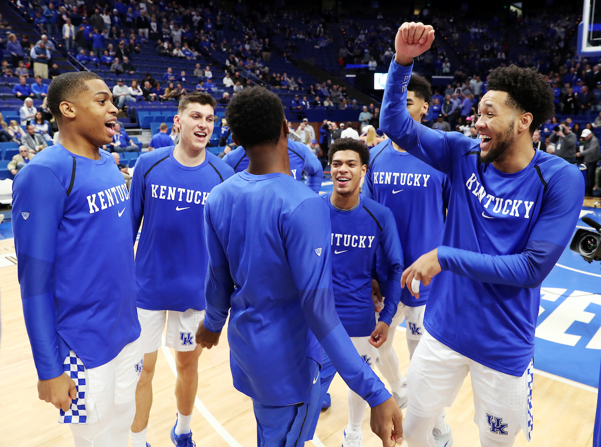 Team. EJ Montgomery

UK Men's Basketball beat Winthrop University 87-74 on Wednesday, November 21, 2018.

Photo by Britney Howard  | UK Athletics