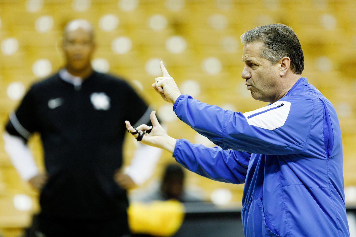 Coach Calipari.


Kentucky beats Missouri, 66-58.

Photo by Elliott Hess | UK Athletics