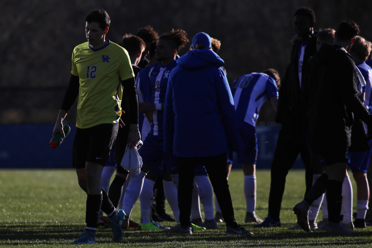 Jackson Hawthorne.

Kentucky men's soccer in action against Louisville City FC.

Photo by Quinn Foster | UK Athletics