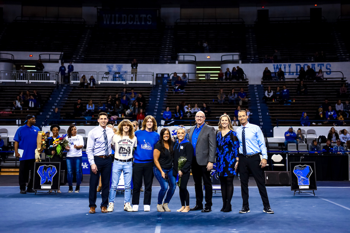 Josie Angeny.

Kentucky beats Michigan State on senior day.

Photo by Eddie Justice | UK Athletics