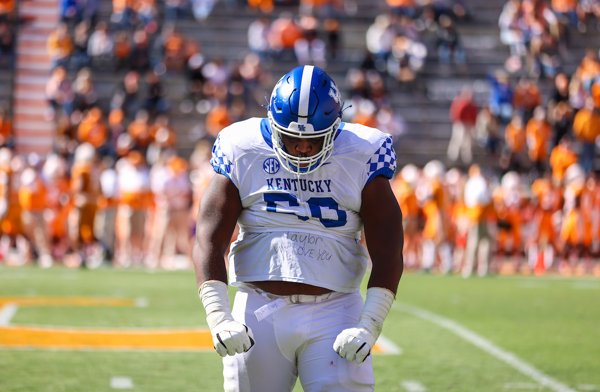 Marquan McCall

UK defeats Tennessee 34-7

Photo By Jacob Noger | UK Football