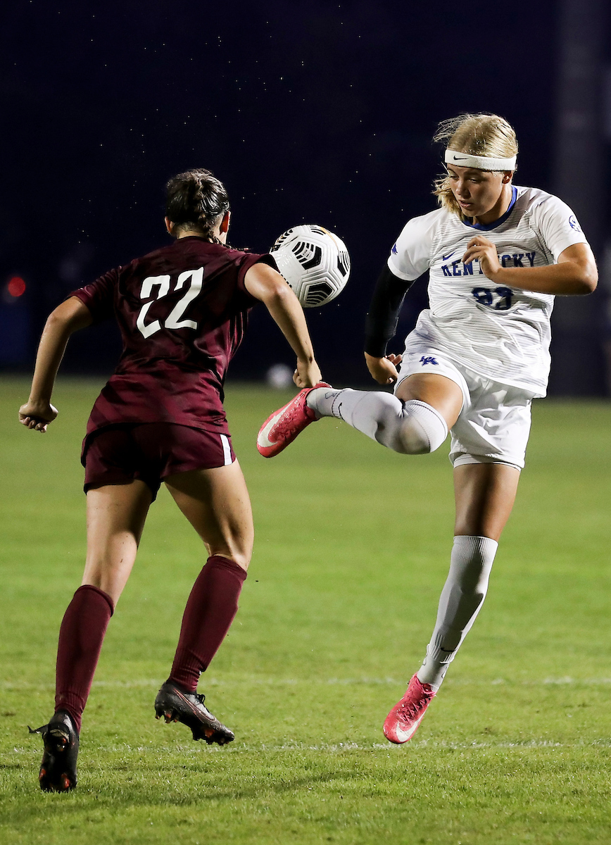 Maria Olsen.

Kentucky beat Bellarmine 4-0.

Photos by Chet White | UK Athletics