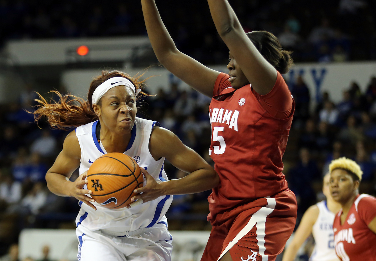Dorie Harrison
The University of Kentucky women's basketball team defeats Alabama on Thursday, January 25, 2018 at Memorial Coliseum. 

Photo by Britney Howard | UK Athletics