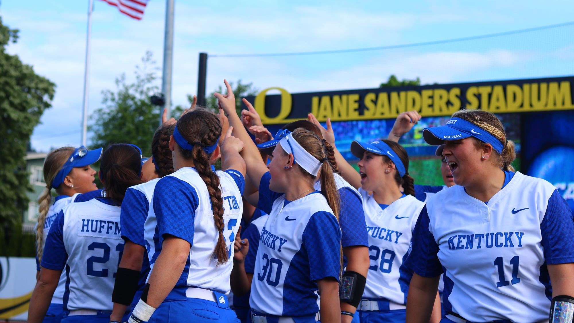 Impressive Run Ends in Supers for UK Softball