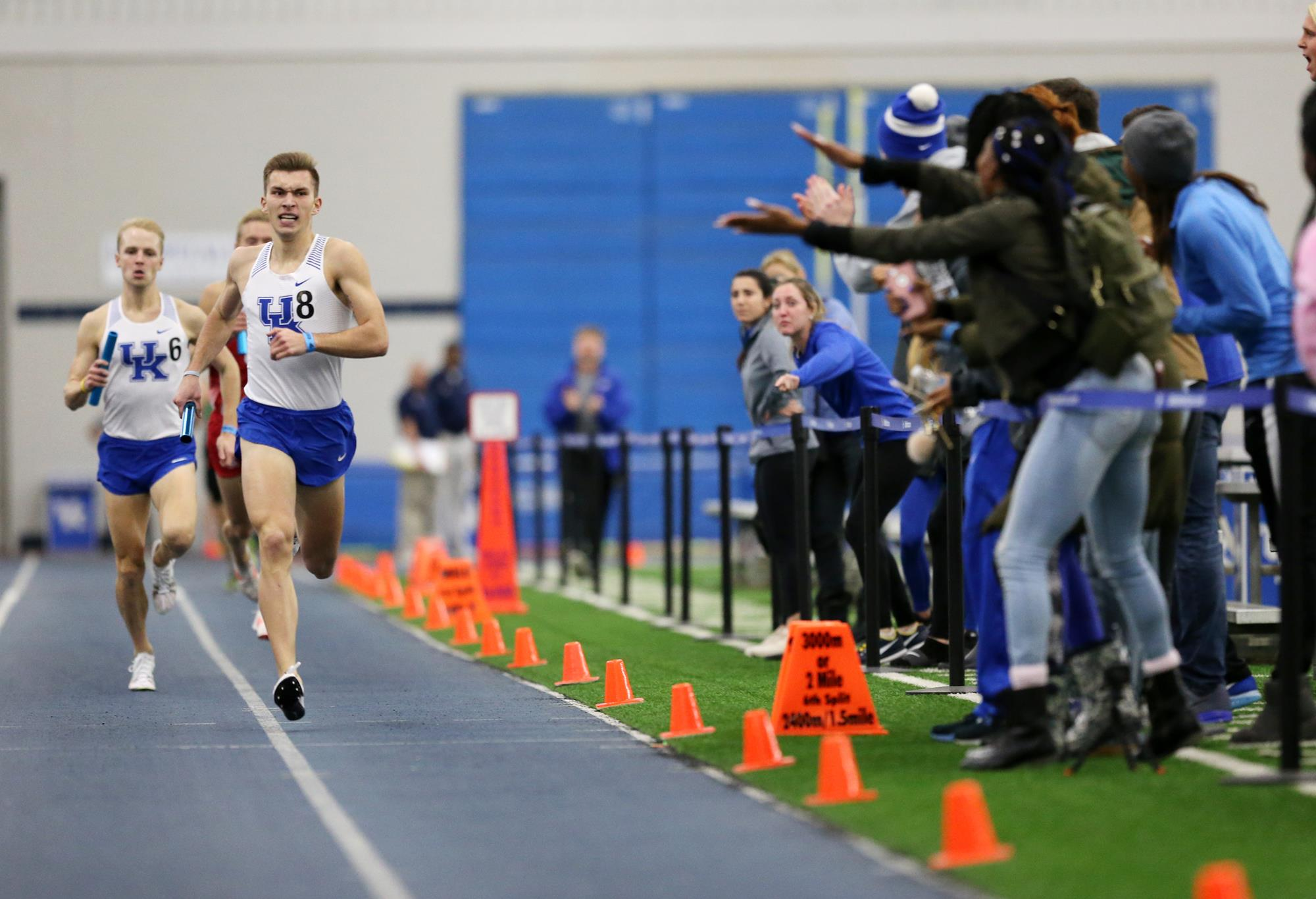 UKTF Sweeps Friday DMRs at Kentucky Invitational