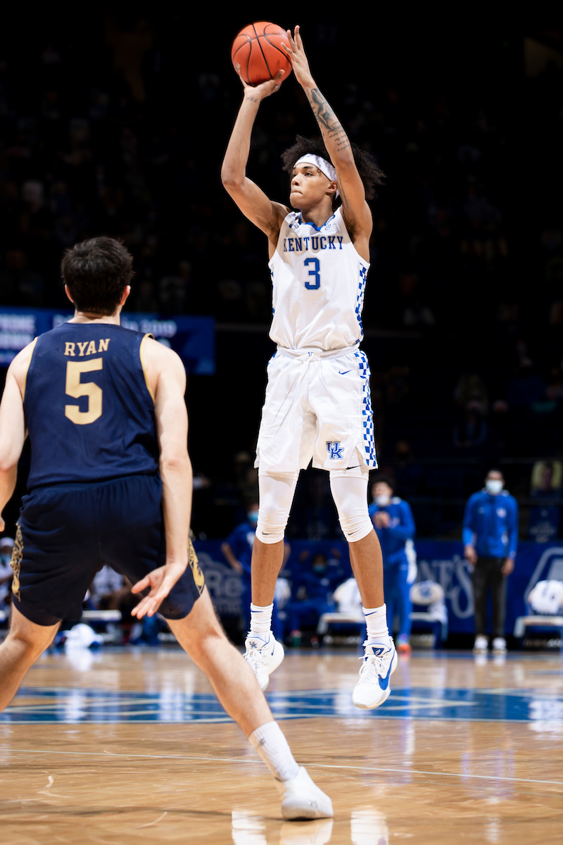 Brandon Boston Jr.

Kentucky falls to Notre Dame 64-63.

Photo by Chet White | UK Athletics