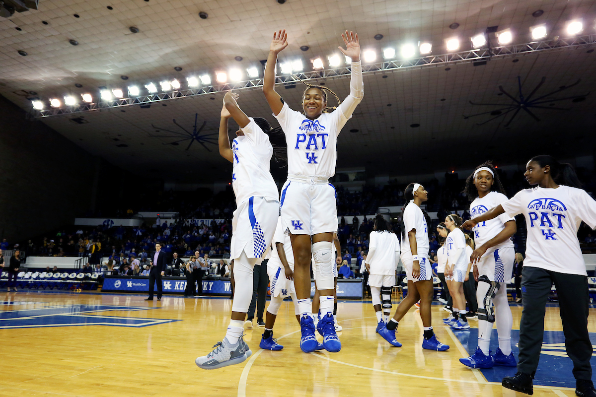 Jaida Roper, Taylor Murray 

The UK Women's Basketball team beats Mizzou. 

Photo by Britney Howard  | UK Athletics