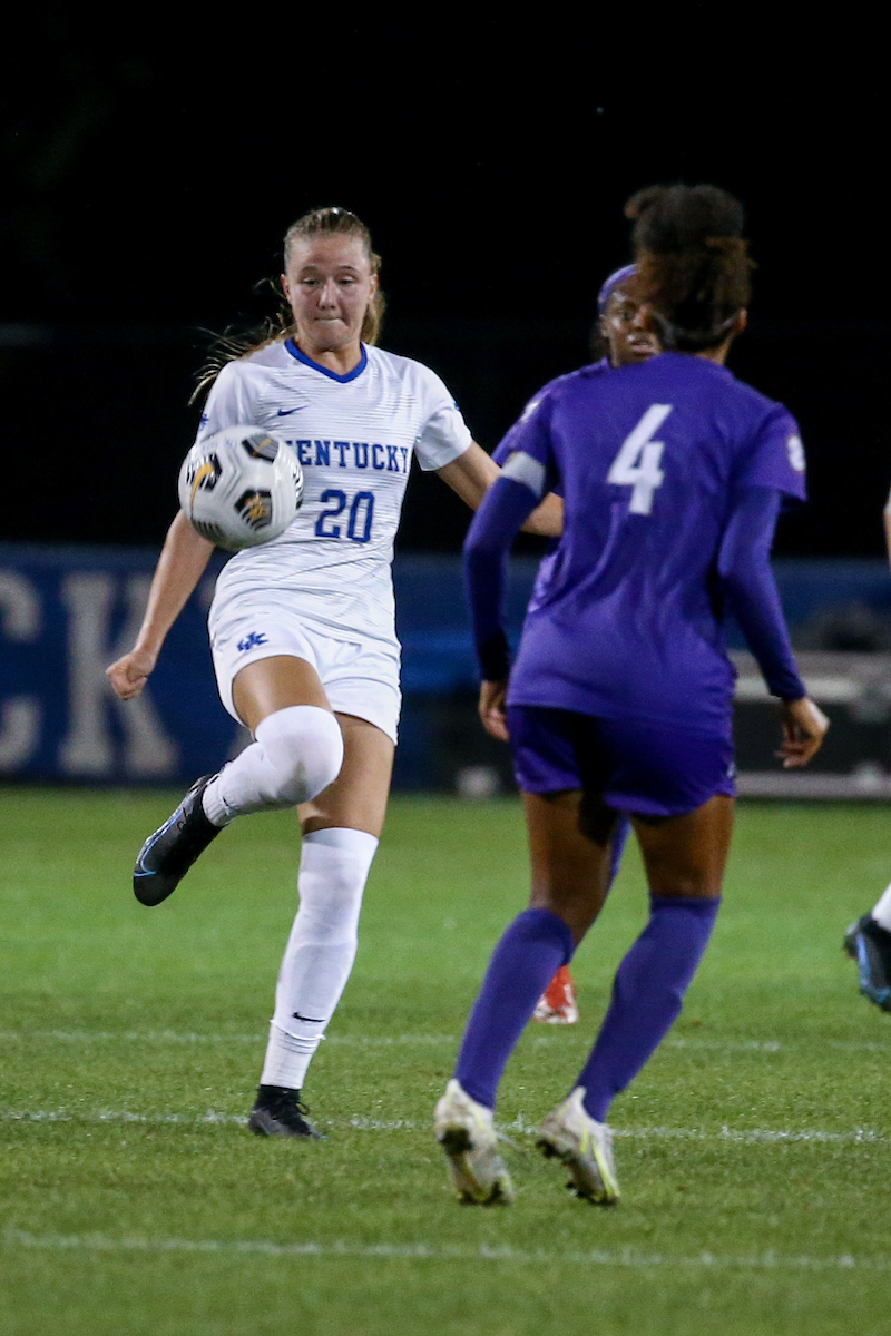 Ulfa Ulfarsdottir.

Kentucky loses to LSU 0 - 1.

Photo by Sarah Caputi | UK Athletics