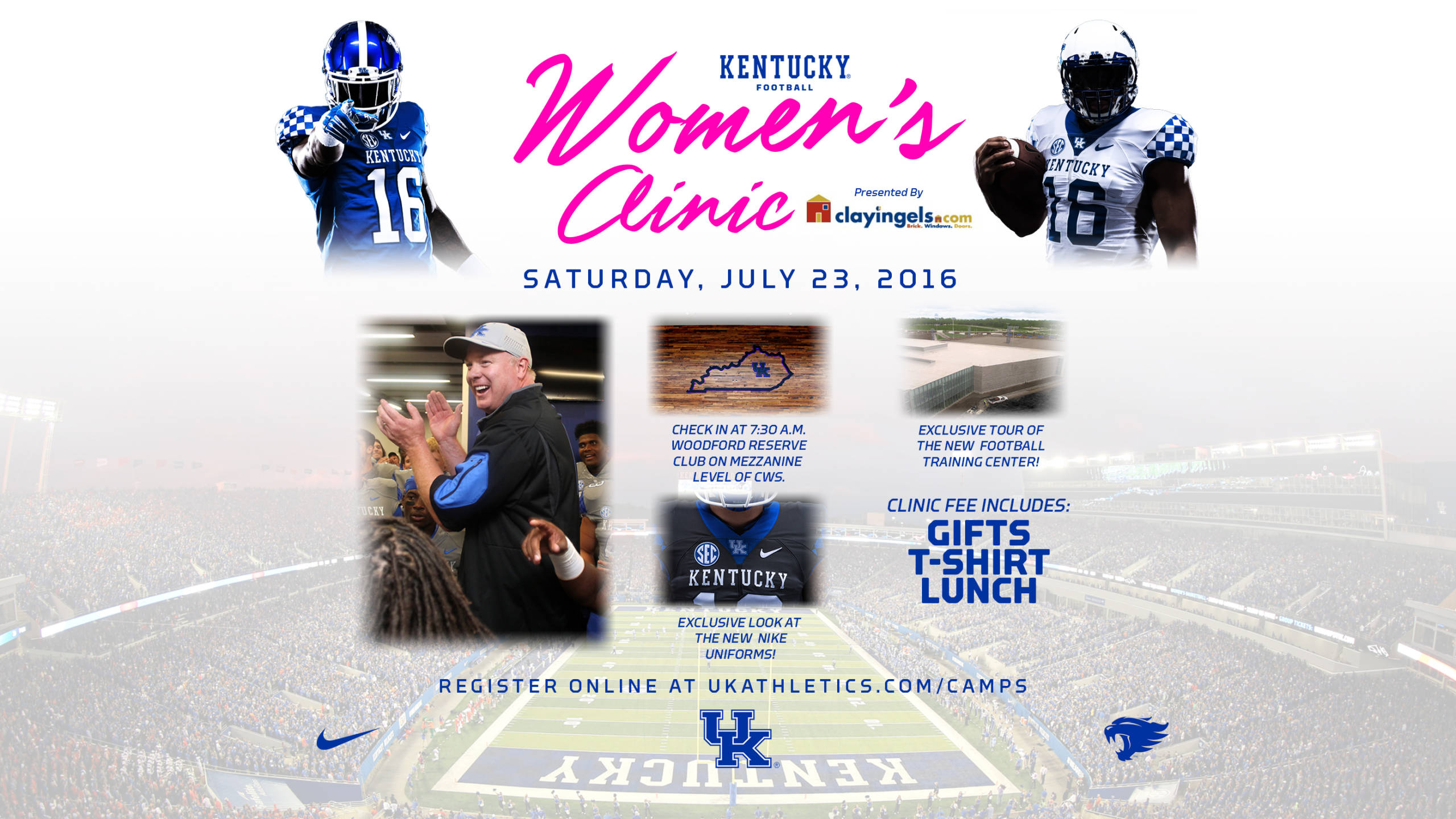 2016 Kentucky Football Women's Clinic