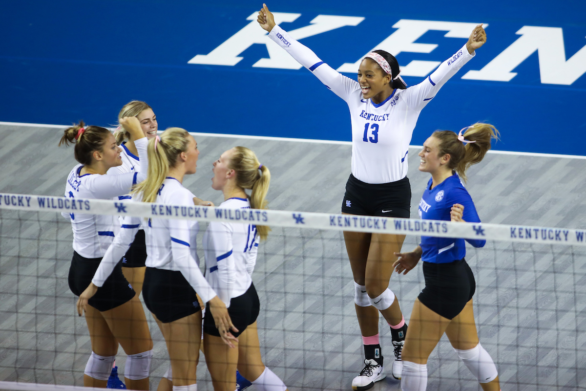 Leah Meyer.

Kentucky falls to Georgia 2-3.

Photo by Sarah Caputi | UK Athletics