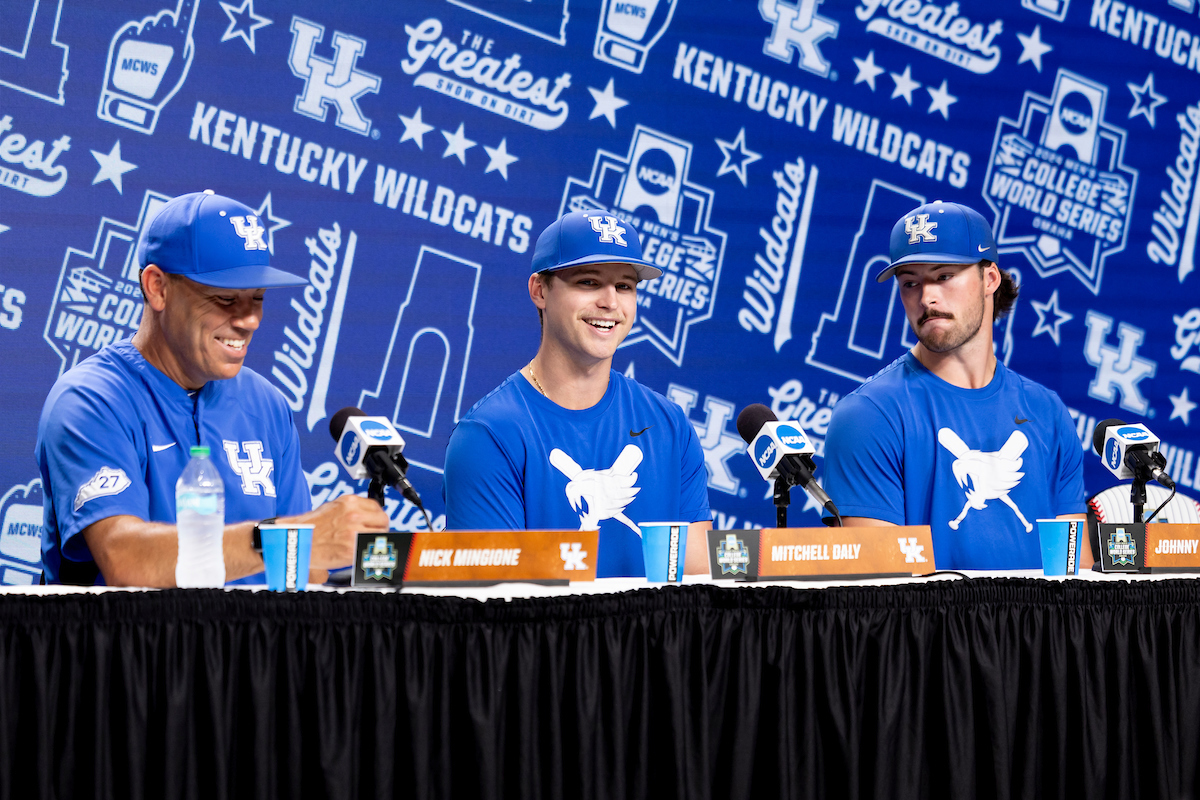 Kentucky Baseball Landing, Practice in Omaha Photo Gallery