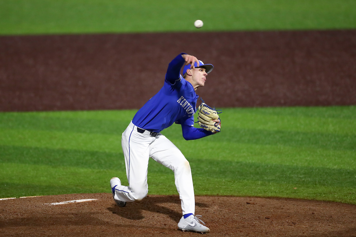 ALEX DEGEN.

Kentucky beat Southeast Missouri State 9-4.

Photo by Elliott Hess | UK Athletics
