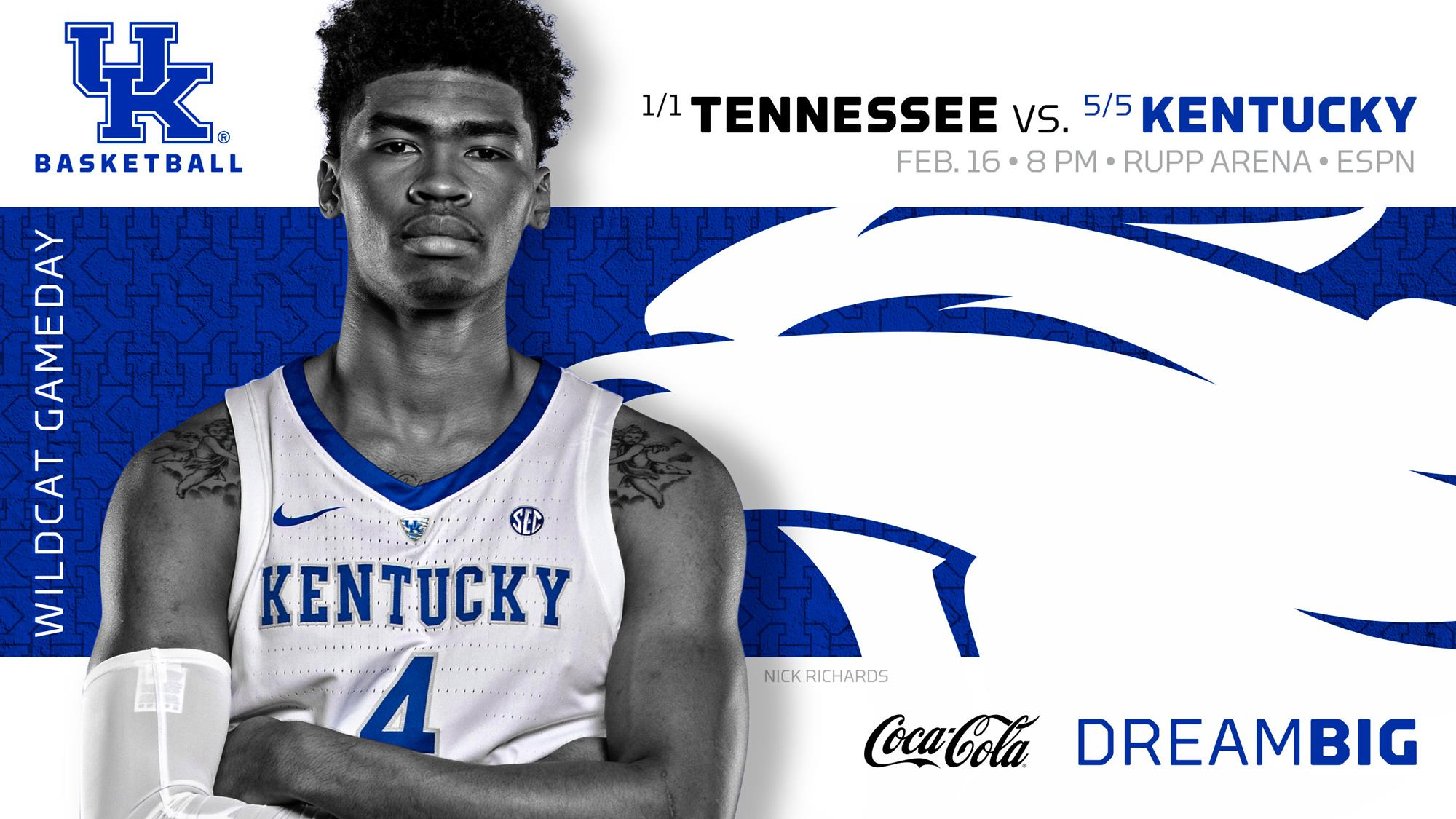 Top-Five Battle with Tennessee to Speak Volumes about Cats