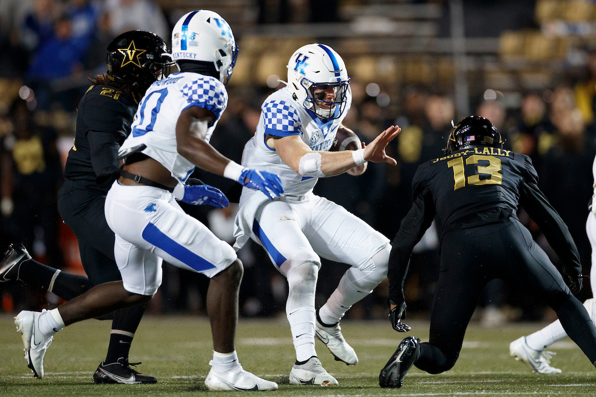 Will Levis.

Kentucky beats Vandy, 34-17.

Photo by Elliott Hess | UK Athletics