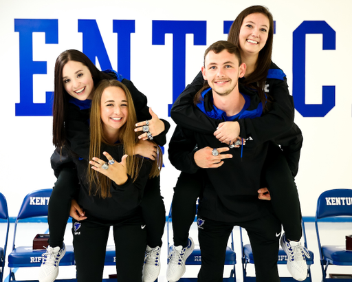 Juniors.

Rifle National Championship Rings.

Photo by Eddie Justice | UK Athletics