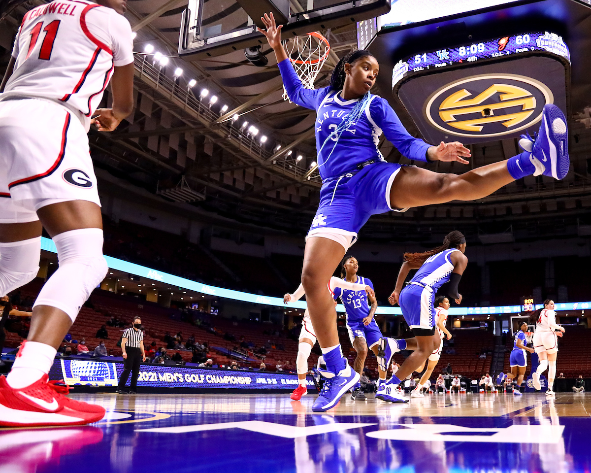 Keke McKinney. 

Kentucky loses to Georgia 78-66 at the SEC Tournament. 

Photo by Eddie Justice | UK Athletics